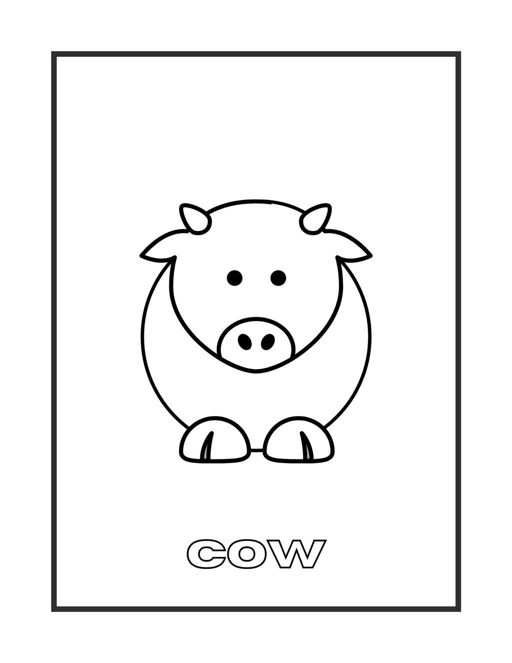 A-Z Animal Coloring Book